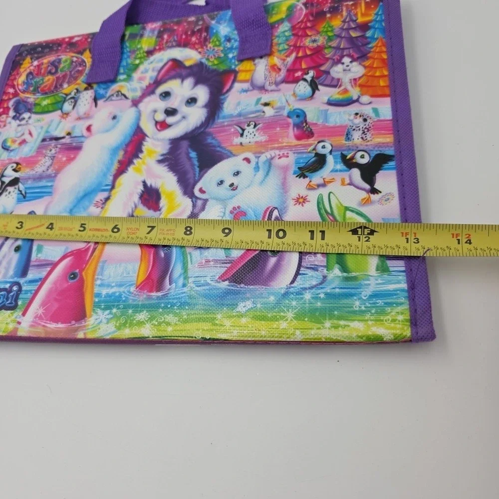 Lisa Frank TIKANNI HUSKY Trifold Portfolio Storage Case Folder ONLY School Art